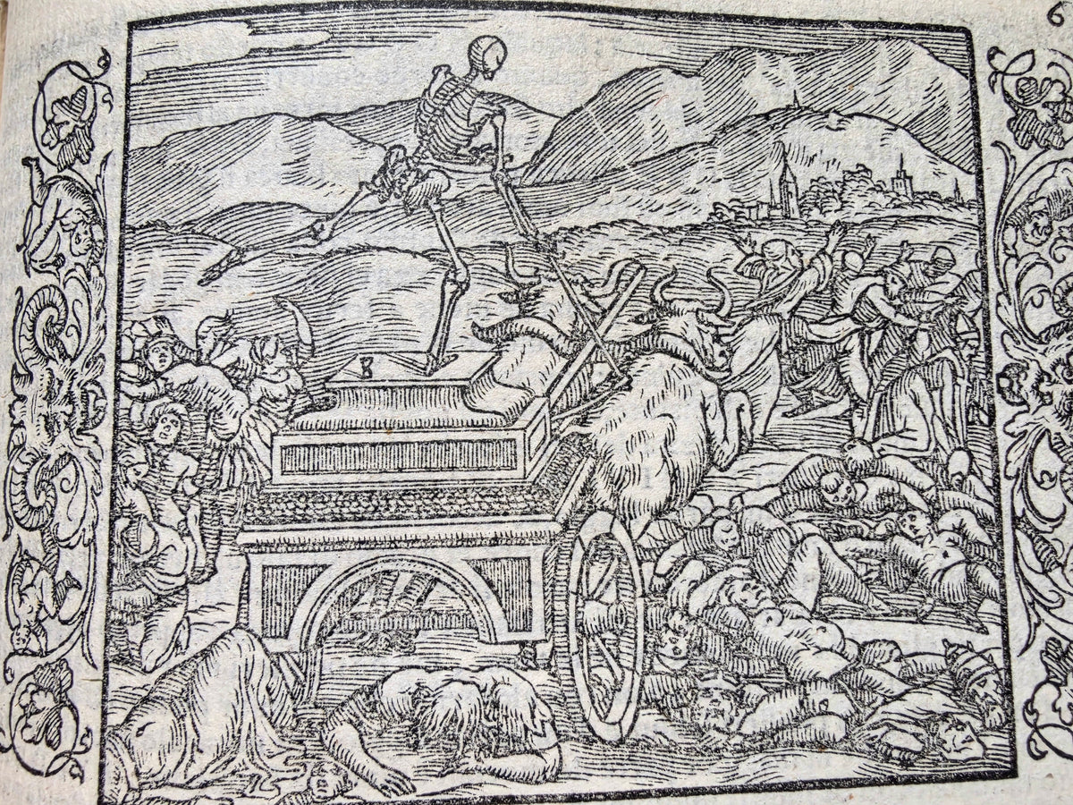 1553 PETRARCH VELLUM BINDING antique Con l'espositione di M. Giovanni Gesualdo