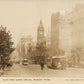 AUSTRALIA MELBOURNE COLLINS STREET ANTIQUE REAL PHOTO POSTCARD RPPC