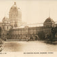 AUSTRALIA MELBOURNE EXHIBITION BUILDING ANTIQUE REAL PHOTO POSTCARD RPPC