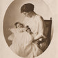 GERMAN ROYALTY PRINCESS CECILIE & ALEXANDRA ANTIQUE REAL PHOTO POSTCARD RPPC
