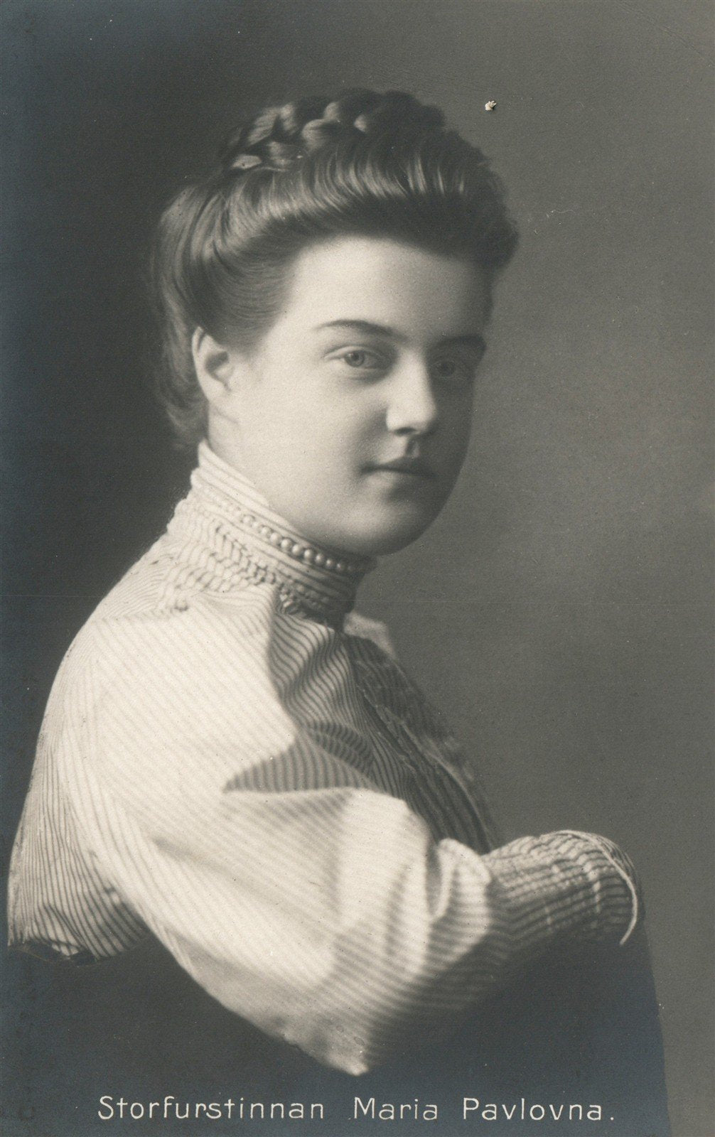 Grand Duchess Maria Pavlovna of Russia ANTIQUE REAL PHOTO POSTCARD RPPC