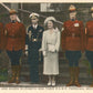 BRITISH ROYALTY KING GEORGE VI & QUEEN ELIZABETH ANTIQUE POSTCARD