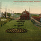 CANADA HAMILTON GRAND TRUNK RAILROAD STATION RAILWAY DEPOT ANTIQUE POSTCARD