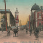 JAPAN YOKOHAMA HONCHO DORI ANTIQUE POSTCARD