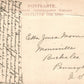 JAPAN NIKKO CHUZENJI LAKE ANTIQUE POSTCARD