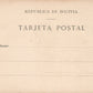 BOLIVIA EXPORTACION GOMA ANTIQUE POSTCARD