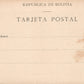 BOLIVIA CIUDAD DE SORATA ANTIQUE POSTCARD