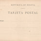 BOLIVIA DE LA PAZ AL BENI EL TORNILLO ANTIQUE POSTCARD