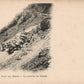 BOLIVIA DE LA PAZ AL BENI ANTIQUE POSTCARD