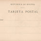 BOLIVIA DE LA PAZ A YUNGAS ANTIQUE POSTCARD