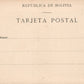 BOLIVIA MAPIRI MUJERES TACANA ANTIQUE POSTCARD