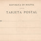 BOLIVIA RIO BENI BATELON BAJANDO EL RIO ANTIQUE POSTCARD