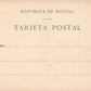 BOLIVIA RIO BENI EL HOTEL DE RURENABAQUE ANTIQUE POSTCARD