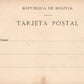 BOLIVIA RIO BEN UN AFLUENTE ANTIQUE POSTCARD