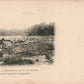 BOLIVIA RIO BENI EXPORTACION GOMA EL TRANSITO CACHUELA ANTIQUE POSTCARD