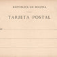 BOLIVIA RIO MAPIRI VIAJE RURENABAQUE ANTIQUE POSTCARD