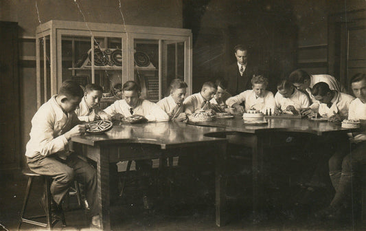 CONFECTIONERY ANTIQUE REAL PHOTO POSTCARD RPPC