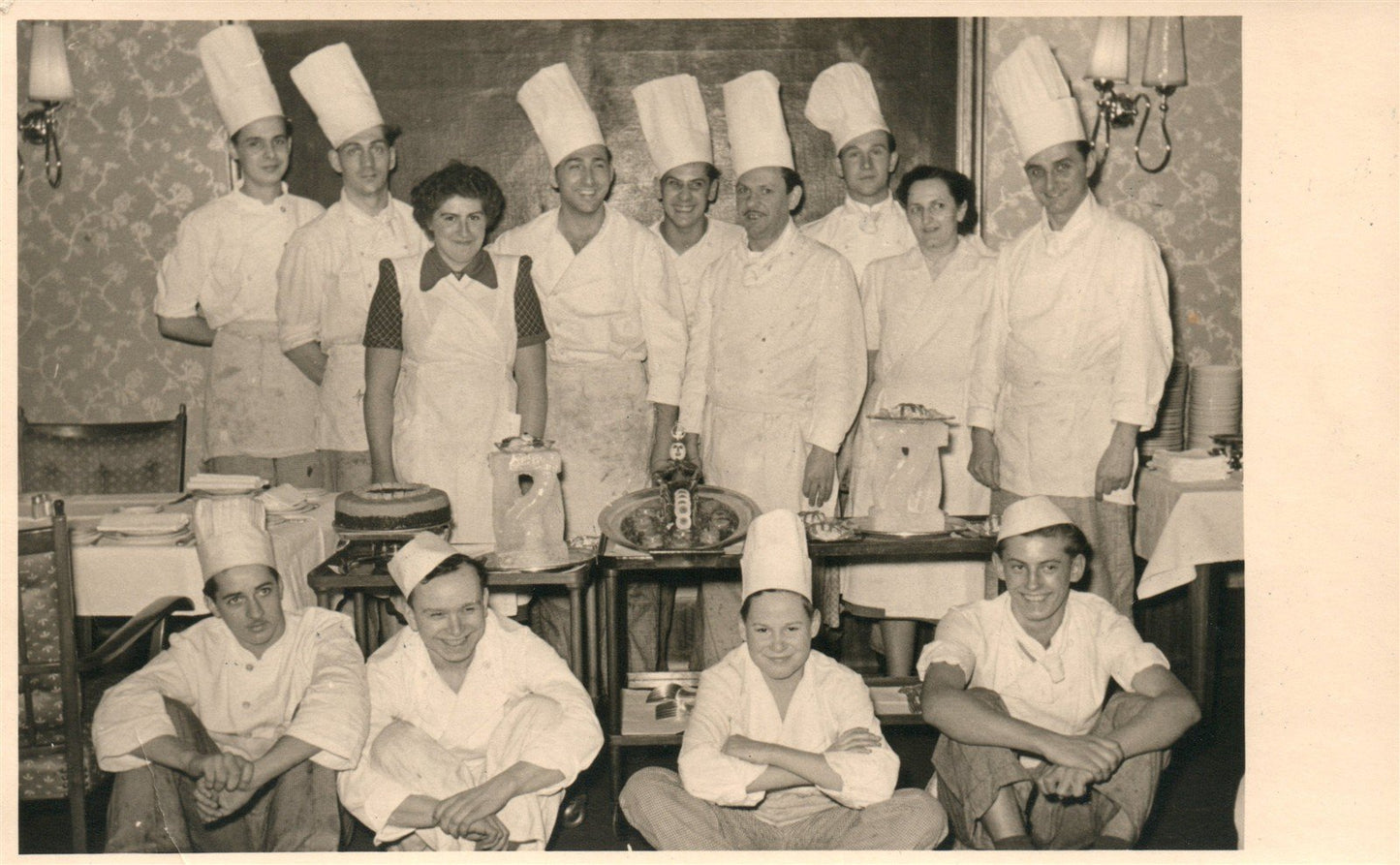 COOKS ANTIQUE REAL PHOTO POSTCARD RPPC