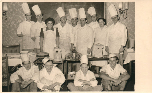 COOKS ANTIQUE REAL PHOTO POSTCARD RPPC