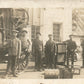 GROUP OF WORKERS ANTIQUE REAL PHOTO POSTCARD RPPC