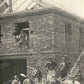 CONSTRUCTION FRENCH ANTIQUE REAL PHOTO POSTCARD RPPC