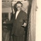 CLOWN ANTIQUE REAL PHOTO POSTCARD RPPC