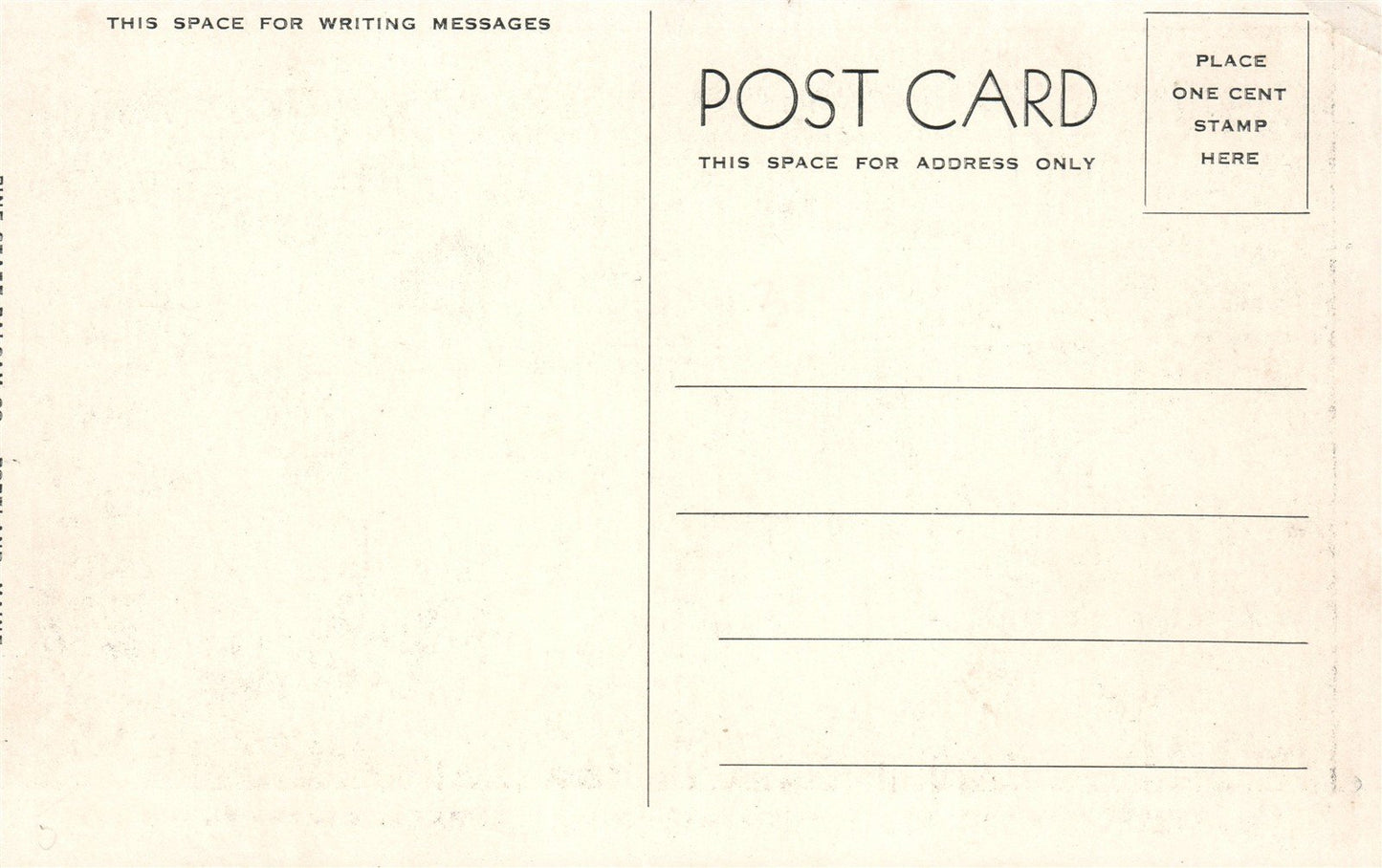 PORTLAND ME SUN ECLIPSE ANTIQUE POSTCARD