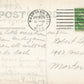 AMERICAN INDIAN VILLAGE ANTIQUE REAL PHOTO POSTCARD RPPC