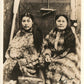 ALASKA NATIVE GIRLS ANTIQUE REAL PHOTO POSTCARD RPPC