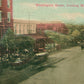 MARION AL WASHINGTON STREET ANTIQUE POSTCARD