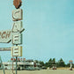 TUSKEGEE AL GAS STATION TORCH CAFE & TRUCK STOP VINTAGE POSTCARD