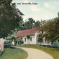 UNCASVILLE CT STREET SCENE ANTIQUE POSTCARD