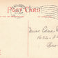 ANSONIA CT MAPLE STREET BRIDGE ANTIQUE POSTCARD