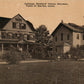 DARIEN CT COTTAGE SOLDIER'S HOME NOROTON ANTIQUE POSTCARD