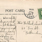 NEW LONDON CT WINTHROP HOUSE ANTIQUE POSTCARD