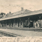 TORRINGTON CT RAILROAD STATION RAILWAY DEPOT ANTIQUE POSTCARD