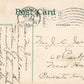 TORRINGTON CT RAILROAD STATION RAILWAY DEPOT 1915 ANTIQUE POSTCARD