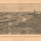 AKRON CO BIRDS EYE VIEW ANTIQUE POSTCARD