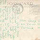 WARD CO FISHING ON LONG LAKE ANTIQUE REAL PHOTO POSTCARD RPPC