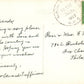 LA GRANGE IN CHURCH VINTAGE REAL PHOTO POSTCARD RPPC