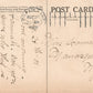 BRAZIL IN CITIZENS NATIONAL BANK ANTIQUE POSTCARD