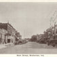 WALKERTON IN MAIN STREET ANTIQUE POSTCARD