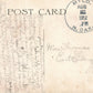 CHICAGO IL FOREST FLAG GIANT SAFETY COASTER ANTIQUE POSTCARD