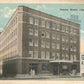 CHAMPAIGN IL INMAN HOTEL ANTIQUE POSTCARD
