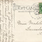 DUNDEE IL HIGH SCHOOL ANTIQUE REAL PHOTO POSTCARD RPPC