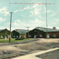 EDWARDSVILLE IL N.O.NELSON MANUFACTURING CO. SHOPS ANTIQUE POSTCARD