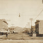 LEWISTOWN MT STREET SCENE ANTIQUE REAL PHOTO POSTCARD RPPC