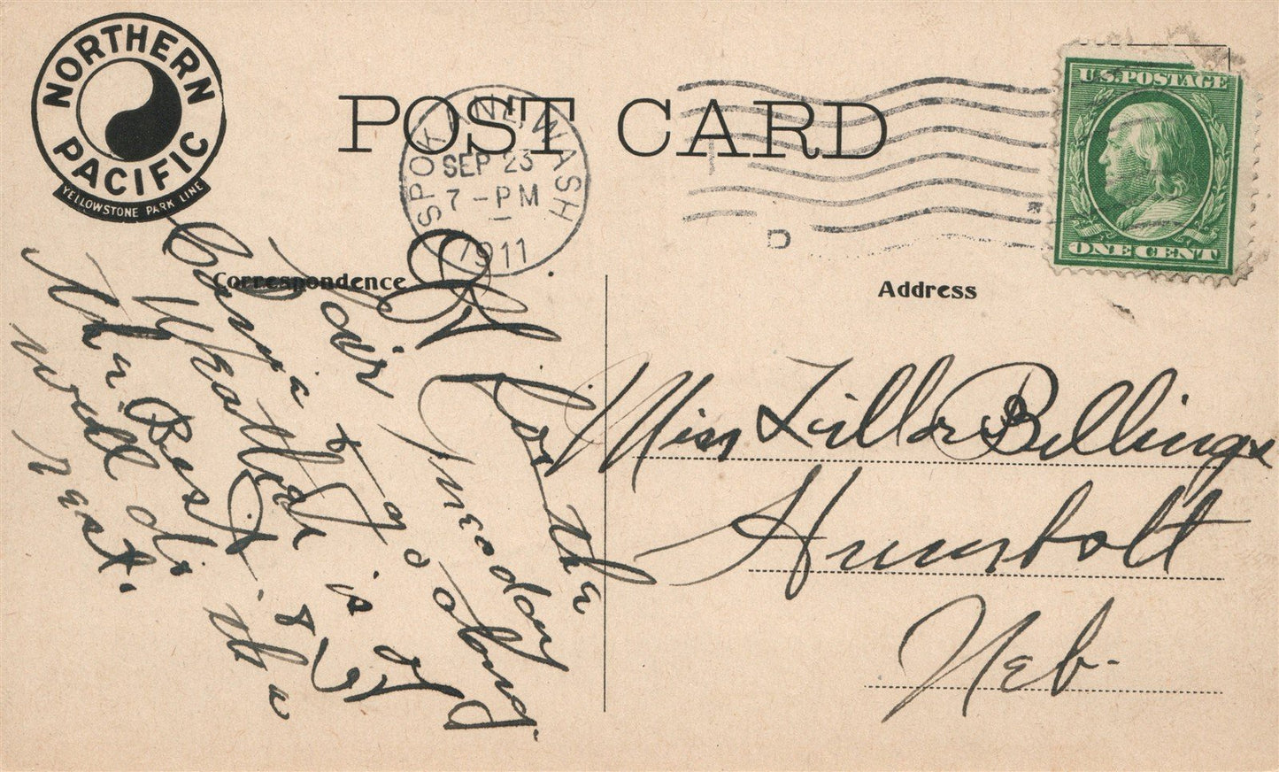 MONTANA STATE FAIR ADVERTISING ANTIQUE POSTCARD