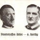 NAZIS PROPAGANDA HITLER - V. HORTHY VINTAGE POSTCARD