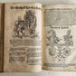 1584 GERMAN & ITALIAN HISTORICAL CHRONICLE ILLUSTRATED antique 16th cent. FOLIO